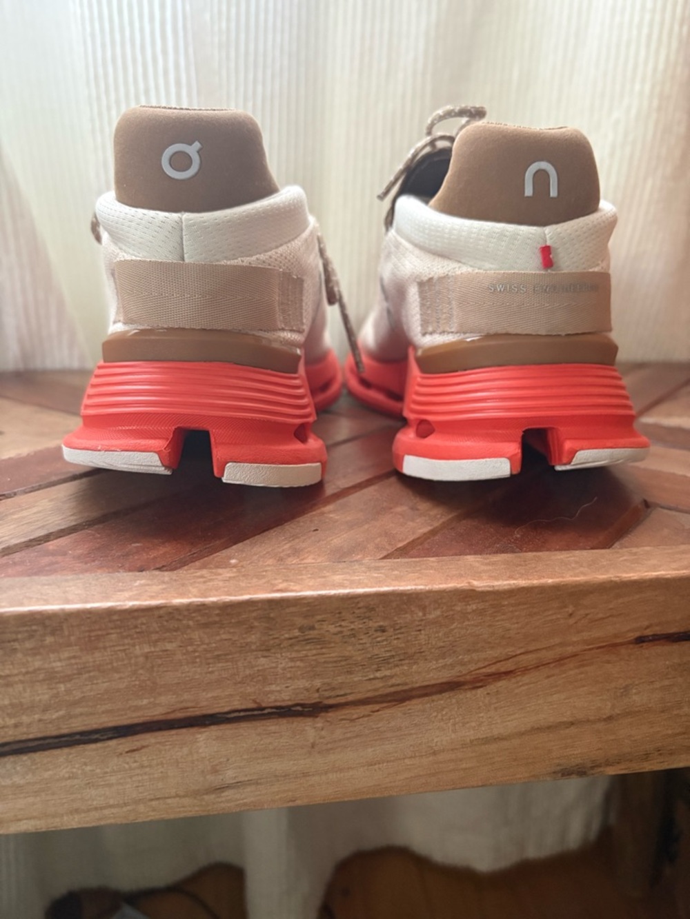On Cloud Cloud Nova Pearl Flame Running Shoes 5.5 - Picture 8 of 15